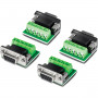 TRENDnet TI-S400 nuoseklusis adapteris RS-232 į RS-422/485, atitinka TAA (4 vnt.), žalias / pilkas