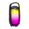 JBL Pulse 6 nešiojamas garsiakalbis su LED šviesos efektais, juodas