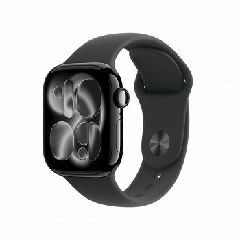 Apple Watch Series 11 išmanusis laikrodis 5G, 42 mm aliuminio korpusas, S/M, juodas, MF834QL/A