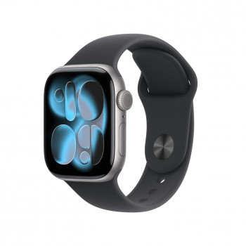 Apple Watch Series 11 išmanusis laikrodis 5G, 42 mm aliuminio korpusas, S/M, pilkas, MF8A4QL/A
