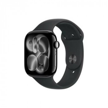 Apple Watch Series 11 išmanusis laikrodis 5G, 46 mm aliuminio korpusas, S/M, juodas, MFC24QL/A