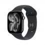 Apple Watch Series 11 išmanusis laikrodis 5G, 46 mm aliuminio korpusas, M/L, juodas, MFC44QL/A