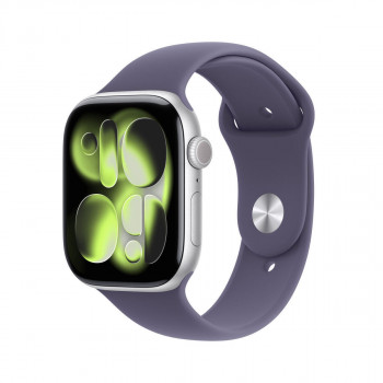 Apple Watch Series 11 MFCR4QL/A išmanusis laikrodis, 46 mm, aliuminis, GPS + Cellular 5G, sidabrinis, M/L