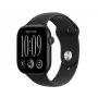 Apple Watch Series 12 išmanusis laikrodis, GPS + Cellular, 46 mm, juodas aliuminio korpusas, juoda sportinė apyrankė M/L