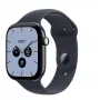 Apple Watch Series 12 išmanusis laikrodis, GPS + Cellular, 42 mm, naktinės mėlynos spalvos keraminis korpusas, tamsiai mėlyna sportinė apyrankė M/L