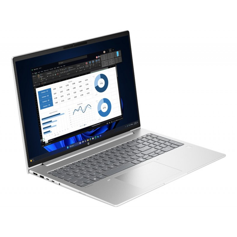 HP ProBook 4 G1i 16 nešiojamasis kompiuteris (atnaujintas), Core Ultra 7 255U, 16 GB RAM, 512 GB SSD, 16″ WUXGA, Windows 11 Pro