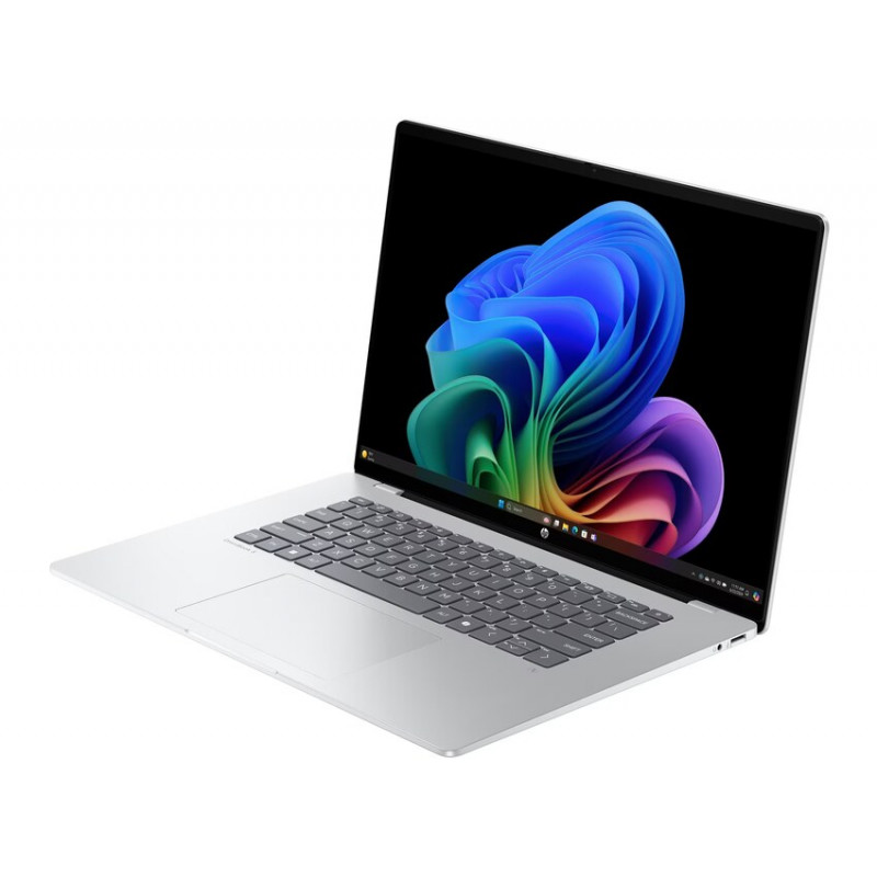 HP OmniBook 5 16-bf0008nf nešiojamasis kompiuteris, Qualcomm Snapdragon X, 16 GB RAM, 512 GB SSD, 16 colių WUXGA OLED, atnaujintas