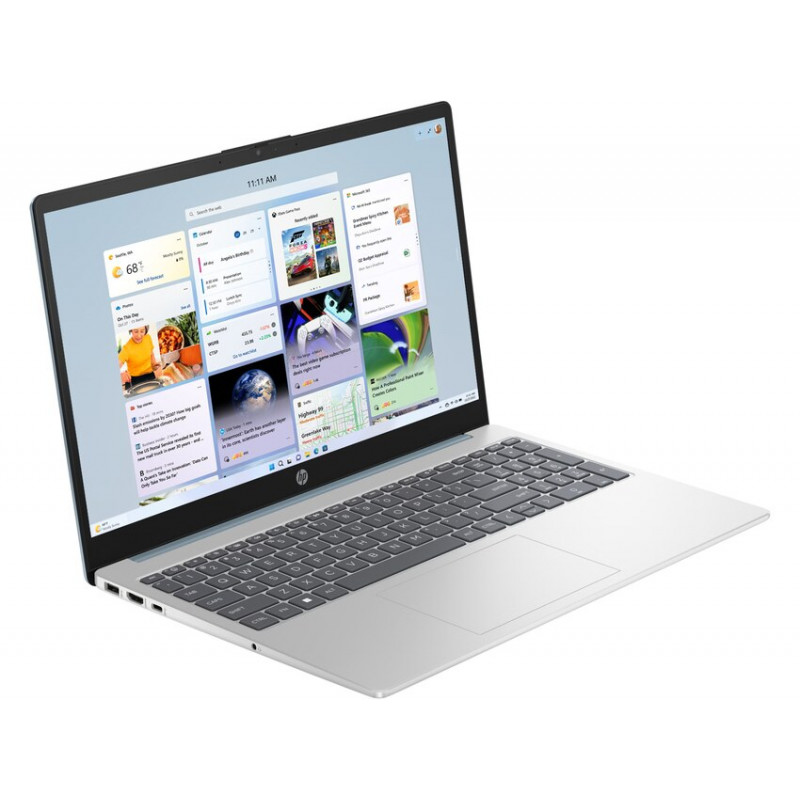 HP AI 15-fd2000ne nešiojamasis kompiuteris, Intel Core Ultra 5 225U, 15,6″ FHD, 16 GB RAM, 512 GB SSD, Windows 11, atnaujintas