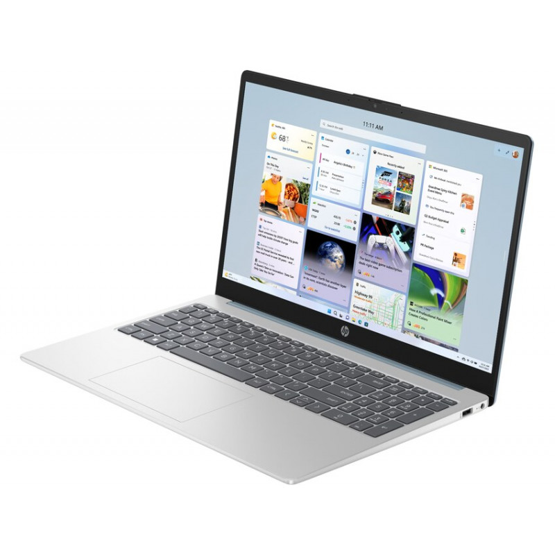 HP AI 15-fd2000ne nešiojamasis kompiuteris, Intel Core Ultra 5 225U, 15,6″ FHD, 16 GB RAM, 512 GB SSD, Windows 11, atnaujintas