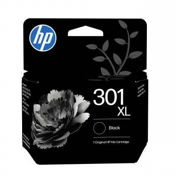 HP 301XL rašalo kasetė, juoda, 360 psl.
