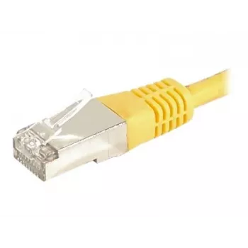 Exertis Connect F/UTP CAT.6A komutacinis kabelis, 15 m, geltonas