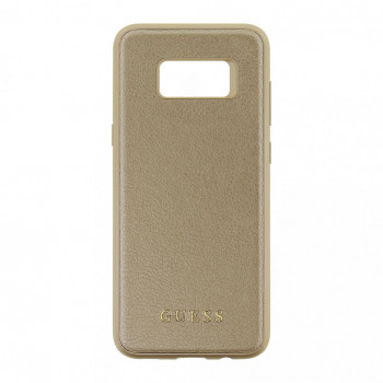 Guess GUHCS8LIGLGO kietas dėklas Samsung Galaxy S8 Plus (G955), auksinis