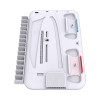 White Shark KIMURA PRO PS5 aušinimo pagrindas su 2 įkrovimo stotelėmis, baltas