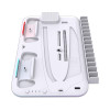 White Shark KIMURA PRO PS5 aušinimo pagrindas su 2 įkrovimo stotelėmis, baltas