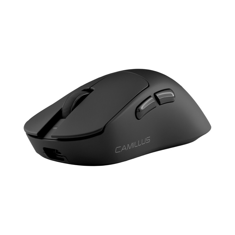 White Shark CAMILLUS WGM-9013 žaidimų pelė, juoda
