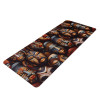 Sbox BALAM XL MP-04 pelės kilimėlis, 700x300 mm, juodas su raštu