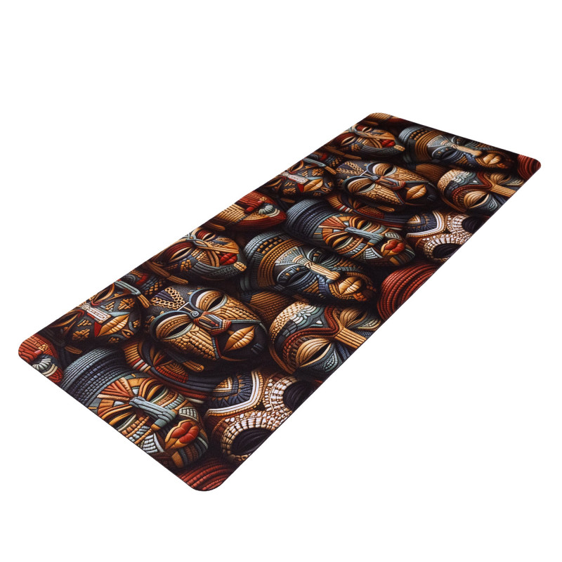 Sbox BALAM XL MP-04 pelės kilimėlis, 700x300 mm, juodas su raštu