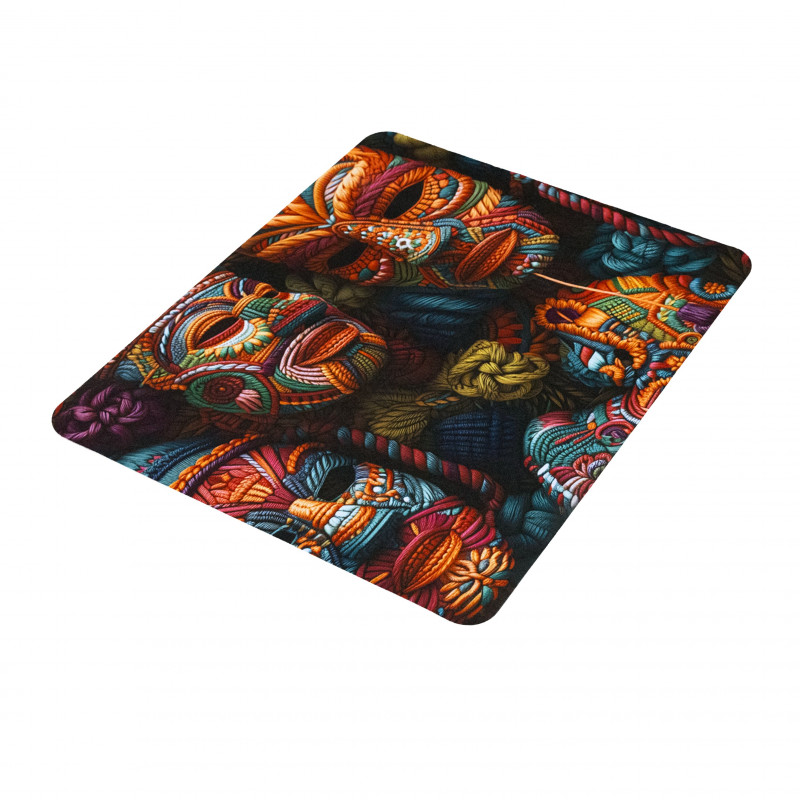 Sbox VIRACOCHA M MP-07 pelės kilimėlis, 300x250 mm, juodas su raštu