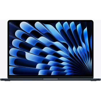 Apple MacBook Air Z1LW 15,3 colio nešiojamasis kompiuteris, M5 10 branduolių, 32 GB RAM, 1 TB SSD, macOS, vidurnaktis, vokiška QWERTZ klaviatūra