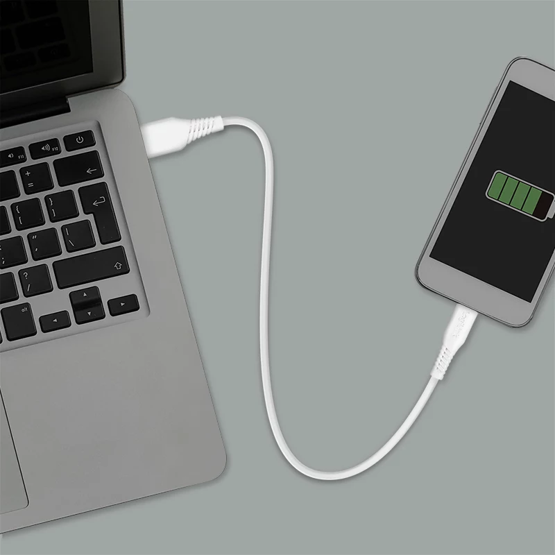 LogiLink CU0253 USB 2.0 kabelis USB-C į USB-A, 480 Mbps, 15 W, baltas, 1,5 m