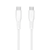 LogiLink CU0263 USB 2.0 kabelis USB-C į USB-C, 480 Mbps, 60 W, baltas, 1,5 m