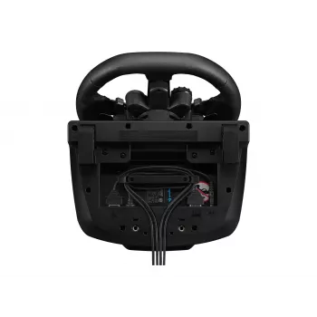 Logitech G923 lenktynių vairas su pedalais, skirtas PC, juodas