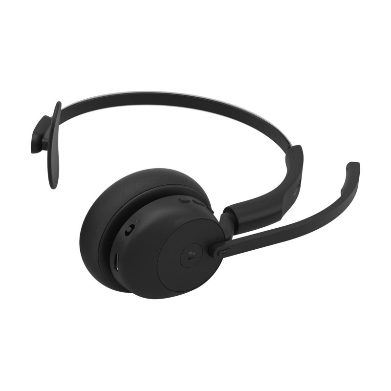Jabra Evolve3 45 MS Mono ausinės su mikrofonu ir Link 390c, Bluetooth, juodos