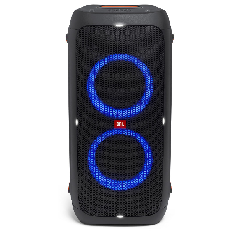 JBL PartyBox 310 JBLPARTYBOX310EU nešiojamoji vakarėlių kolonėlė, belaidė, Bluetooth, valdoma programėle, 240 W, dviejų juostų, juoda