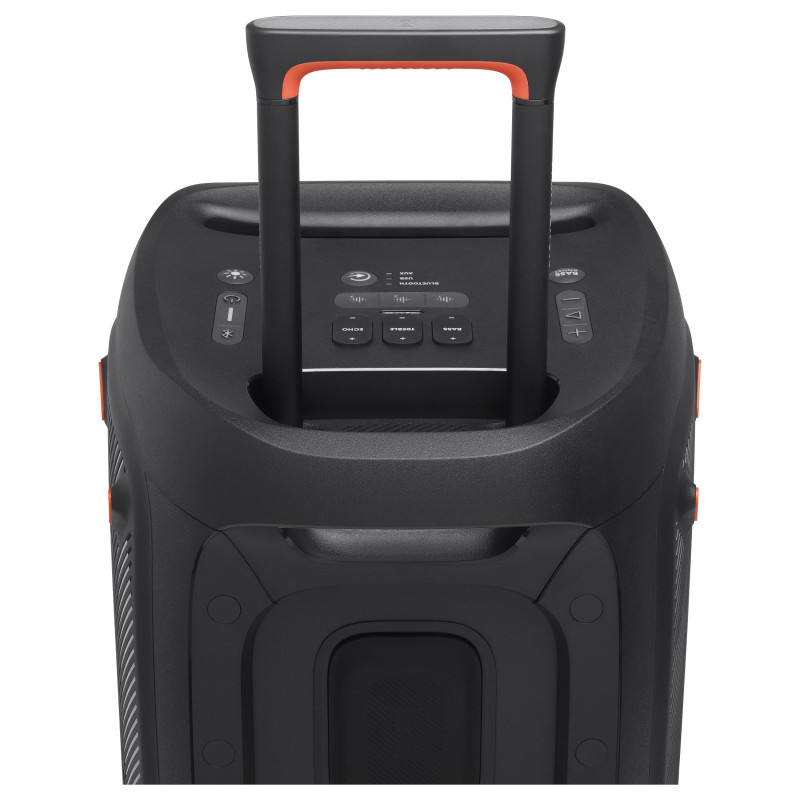 JBL PartyBox 310 JBLPARTYBOX310EU nešiojamoji vakarėlių kolonėlė, belaidė, Bluetooth, valdoma programėle, 240 W, dviejų juostų, juoda