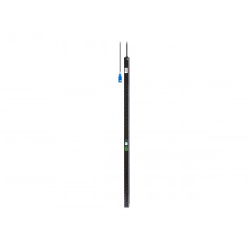 APC Easy PDU EPDU2116SMBO spintos maitinimo paskirstymo blokas su išvesčių matavimu ir valdymu, ZeroU, 16 A, 230 V, 20 x C13 ir 4 x C19, 3 m laidas
