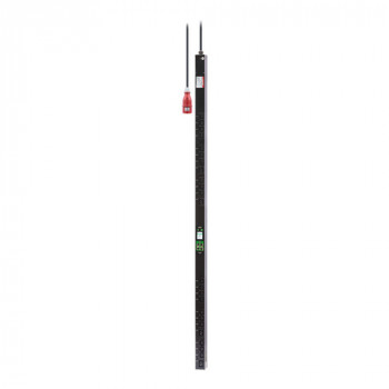 APC Easy PDU EPDU2116SMBO spintos maitinimo paskirstymo blokas su išvesčių matavimu ir valdymu, ZeroU, 16 A, 230 V, 20 x C13 ir 4 x C19, 3 m laidas