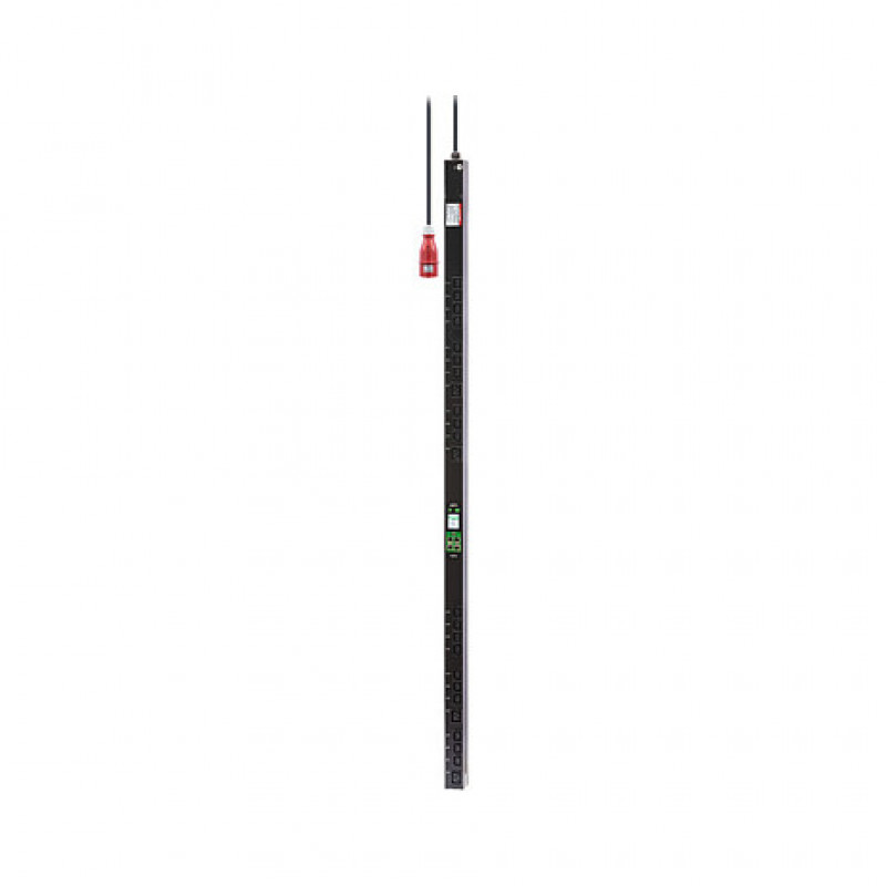 APC Easy PDU EPDU2116SMBO spintos maitinimo paskirstymo blokas su išvesčių matavimu ir valdymu, ZeroU, 16 A, 230 V, 20 x C13 ir 4 x C19, 3 m laidas