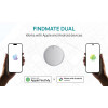 XD Design FindMate Dual RCS sekiklis P301.6203, Apple Find My ir Android Find Hub, IPX5