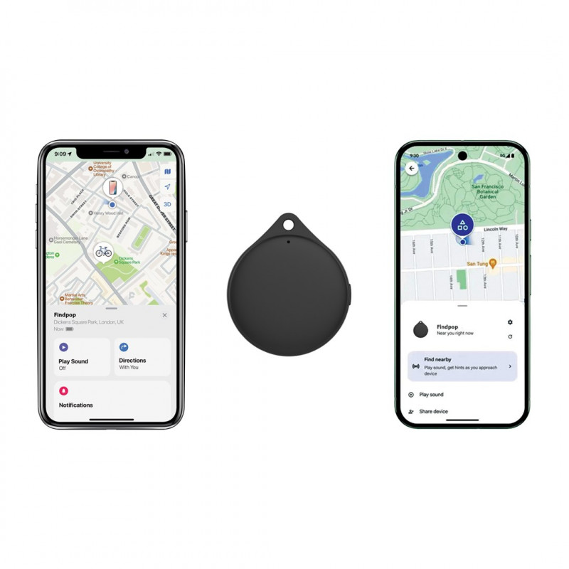 XD Design Connects Findpop Dual sekiklis, Apple ir Android Find, IPX5, P301.1701