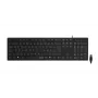 Speedlink NIALA SL-640008-BK klaviatūra, juoda, vokiško išdėstymo