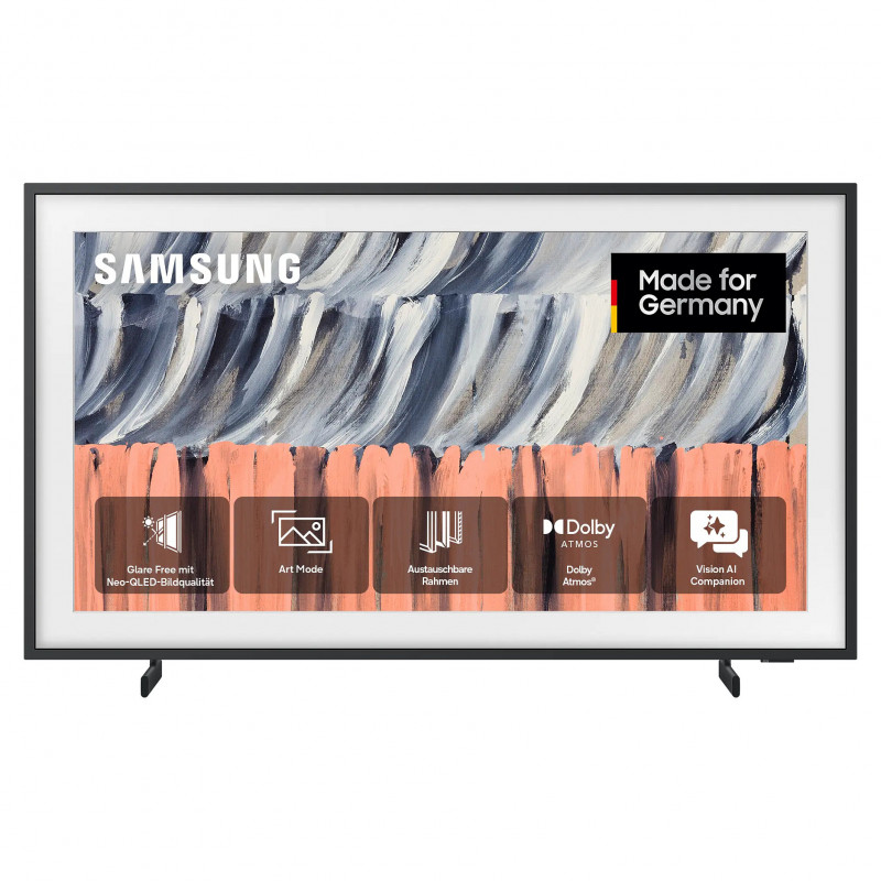 Samsung GQ43LS03HEUXZG The Frame QLED išmanusis televizorius, 43", 4K UHD, juodas