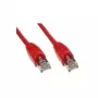 Tecline S-STP (PIMF) Cat 6 komutacinis kabelis, 7,5 m, raudonas, su ypač plona lenkimo apsauga