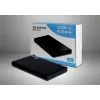 Inter-Tech Argus GD-25612C HDD dėklas, 2,5″, USB-C