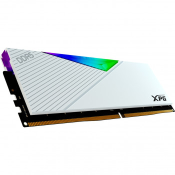 ADATA Lancer RGB AX5U6000C3016G-CLARWH 16 GB DIMM atminties modulis, 6000, Intel XMP, baltas