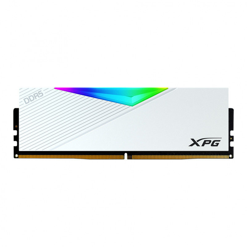 ADATA Lancer RGB AX5U6000C3016G-CLARWH 16 GB DIMM atminties modulis, 6000, Intel XMP, baltas