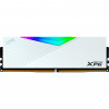 ADATA Lancer RGB AX5U6000C3016G-CLARWH 16 GB DIMM atminties modulis, 6000, Intel XMP, baltas