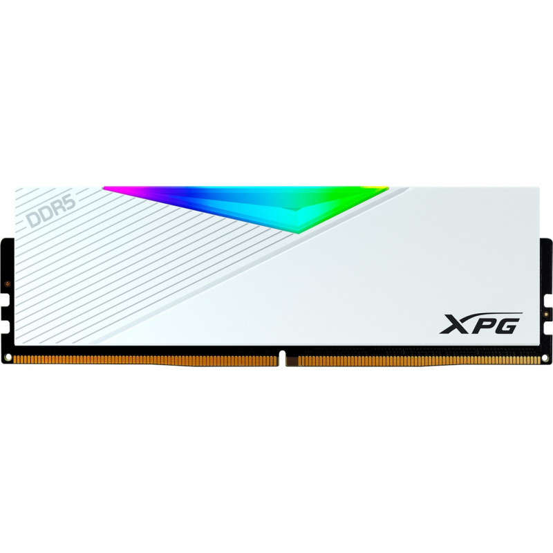 ADATA Lancer RGB AX5U6000C3016G-CLARWH 16 GB DIMM atminties modulis, 6000, Intel XMP, baltas