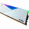 ADATA Lancer RGB AX5U6000C3016G-CLARWH 16 GB DIMM atminties modulis, 6000, Intel XMP, baltas