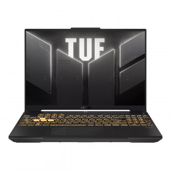ASUS TUF Gaming F16 FX607VJR-TU305W nešiojamasis kompiuteris, Intel Core 5 205H, 16 GB DDR5, 512 GB SSD, GeForce RTX 3050 6 GB, Windows 11 Home, US International klaviatūra, pilkas