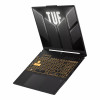 ASUS TUF Gaming F16 FX607VJR-TU305W nešiojamasis kompiuteris, Intel Core 5 205H, 16 GB DDR5, 512 GB SSD, GeForce RTX 3050 6 GB, Windows 11 Home, US International klaviatūra, pilkas