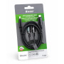 Vakoss TC-U560 USB-C į USB-C kabelis su skaitmeniniu ekranu, 100 W, 1,5 m, juodas