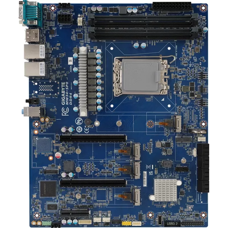 Gigabyte MW34-SP0 Rev. 1.0 pagrindinė plokštė, ATX, 1700 lizdas, DDR4