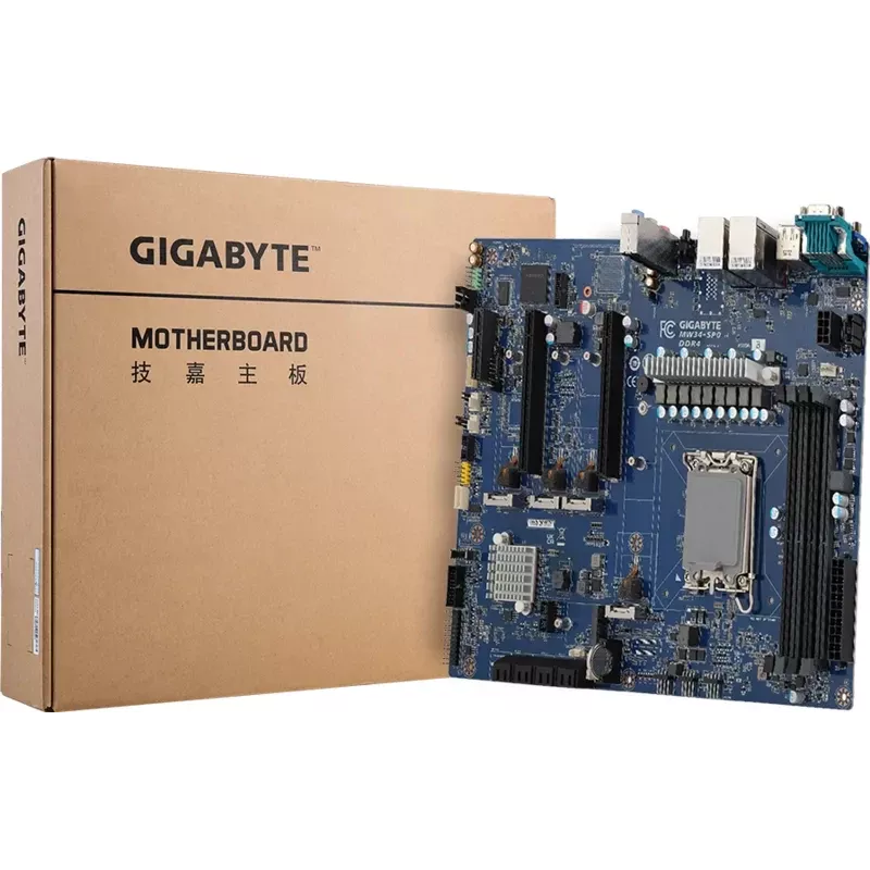 Gigabyte MW34-SP0 Rev. 1.0 pagrindinė plokštė, ATX, 1700 lizdas, DDR4