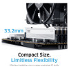 Klevv FIT V KD5AGU880-60A300F DDR5 atminties rinkinys, 32 GB (2 x 16 GB), DDR5-6000, CL30