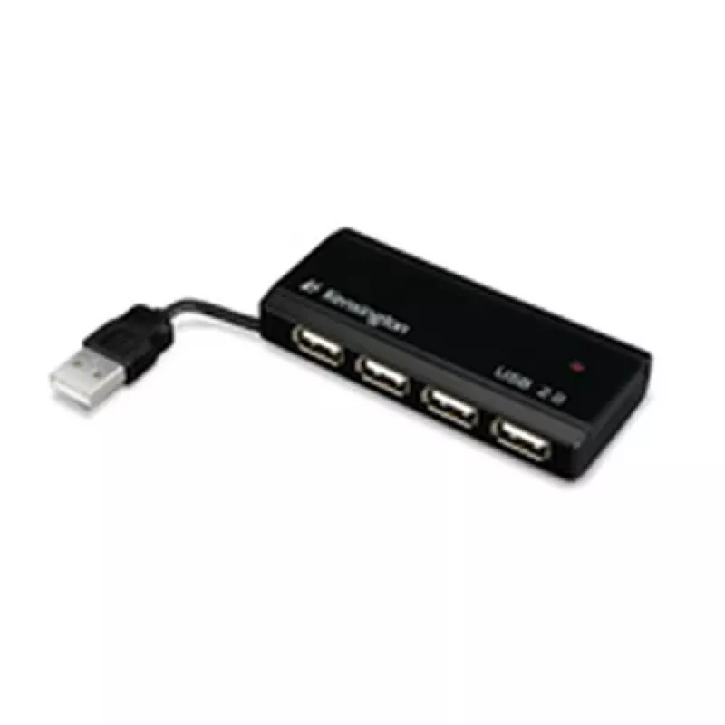Kensington PocketHUB Mini USB 2.0 šakotuvas, 4 prievadai (33399EU)